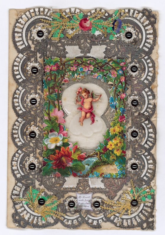 Victorian Valentine Card (multimédiás) alkotó: English School