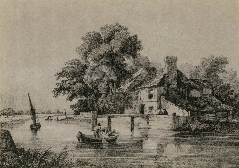 Kilátás a Lee folyóra alkotó: English School