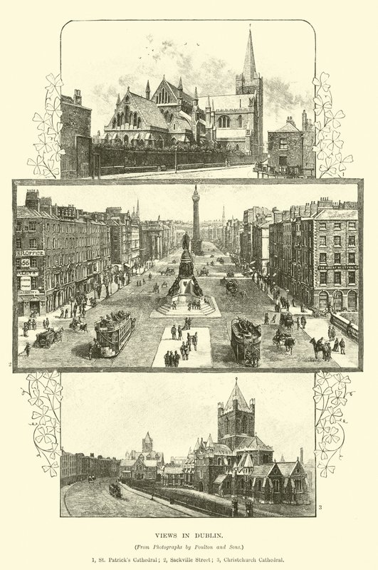 Kilátás Dublinban alkotó: English School