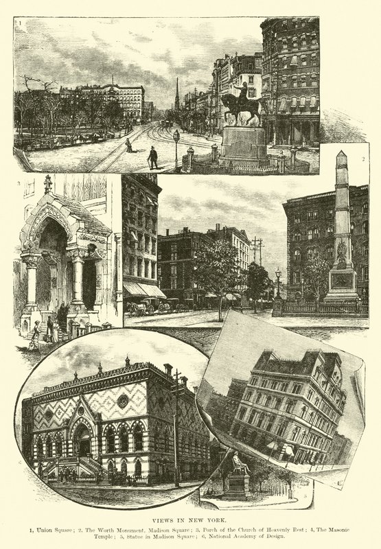 Kilátások New Yorkban alkotó: English School