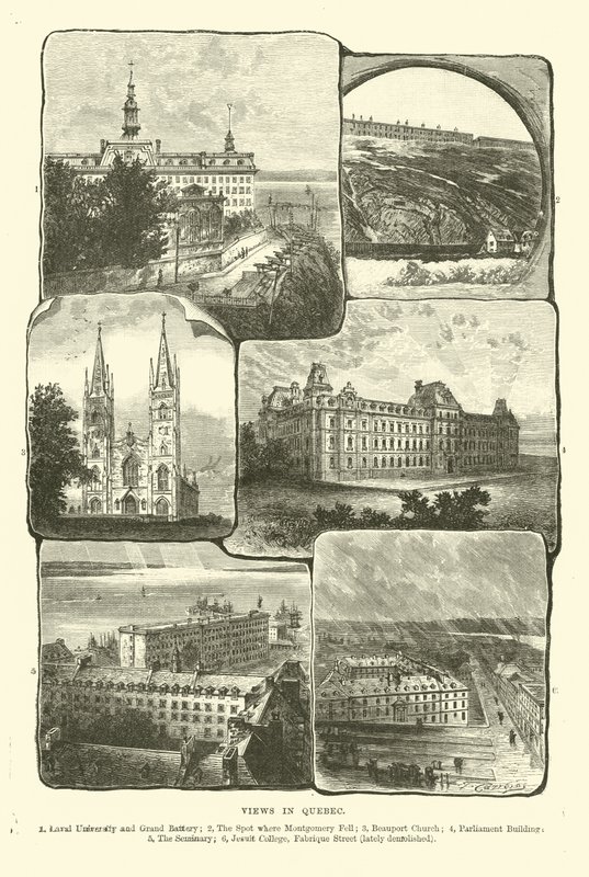 Kilátások Quebecben alkotó: English School