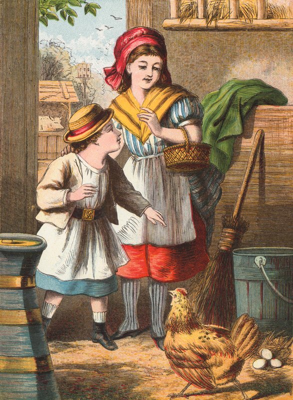 Látogatás a csirkéknél alkotó: English School