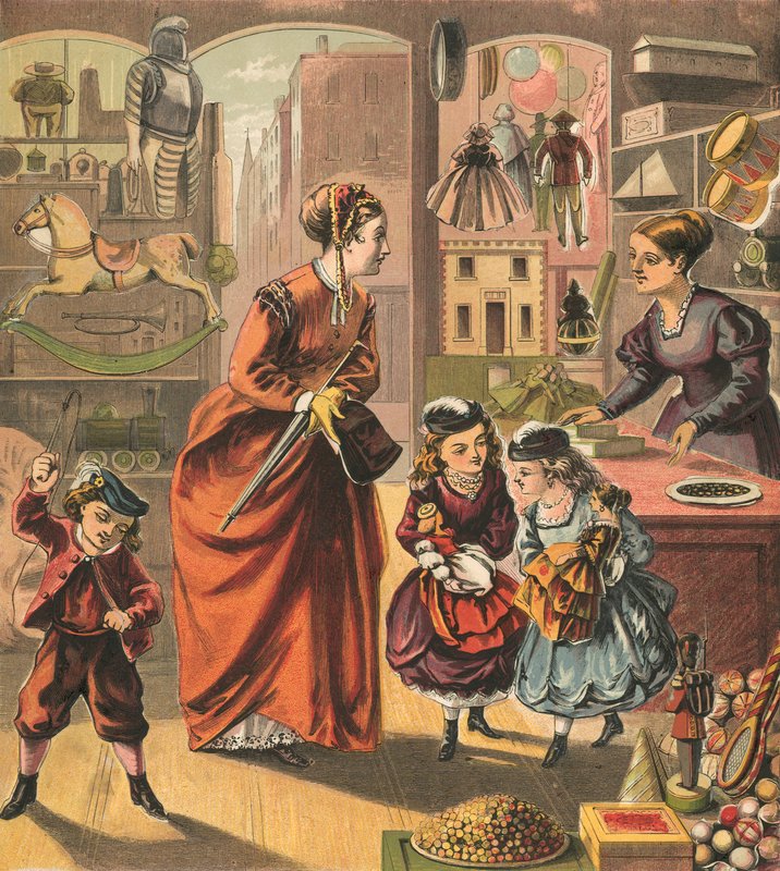 Látogatás a játékboltban alkotó: English School