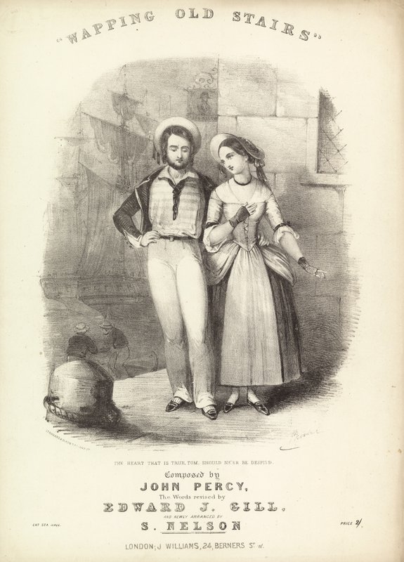 Régi lépcsők felhajtása alkotó: English School