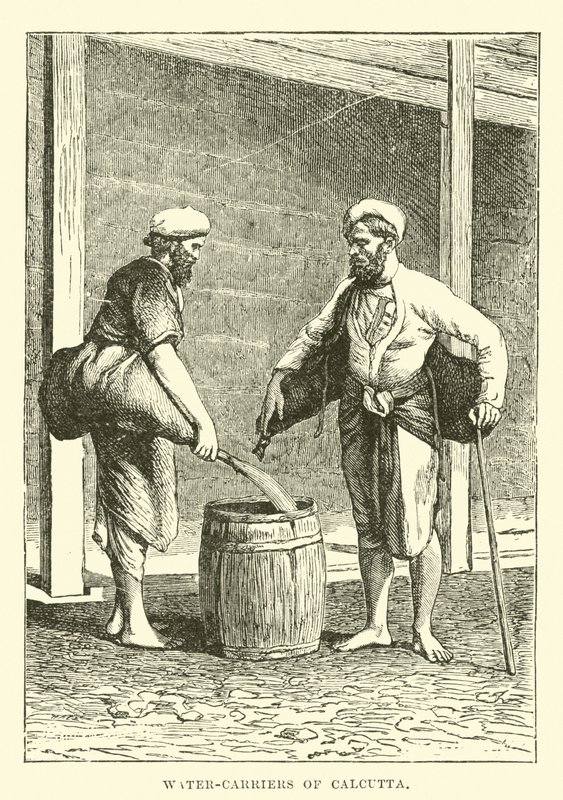 Kalkutta vízszállítói alkotó: English School