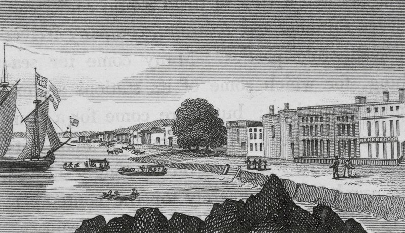 Weymouth (metszet) alkotó: English School