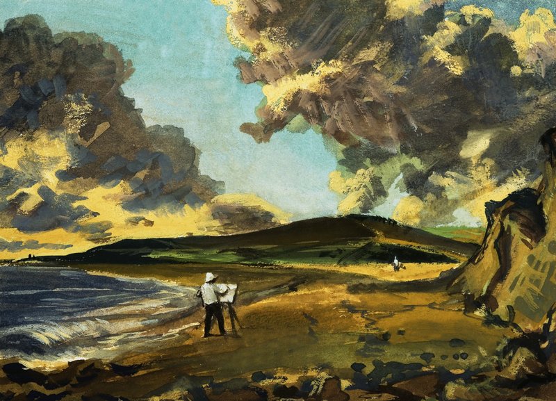 Weymouth Bay, John Constable alkotó: English School