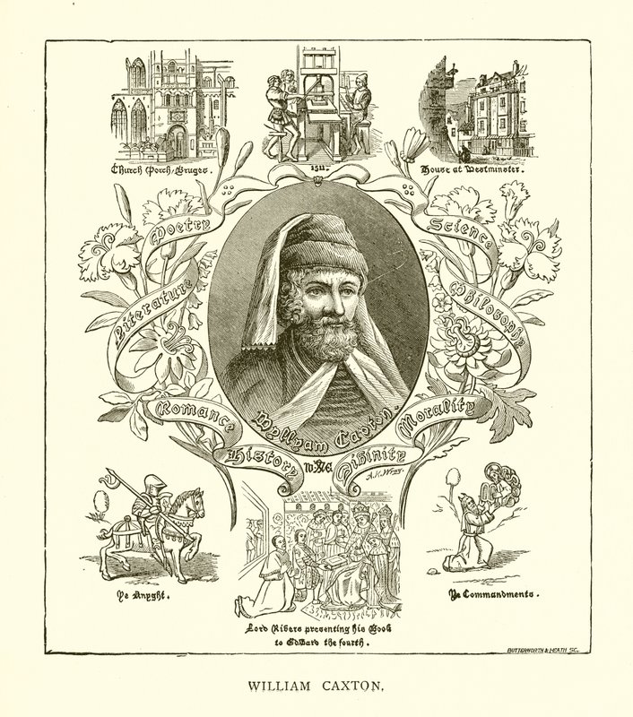 William Caxton alkotó: English School