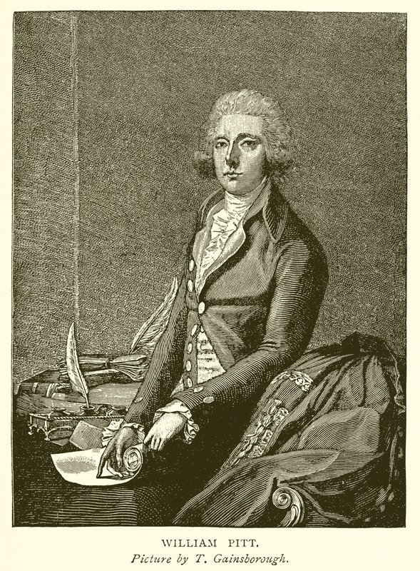 William Pitt alkotó: English School