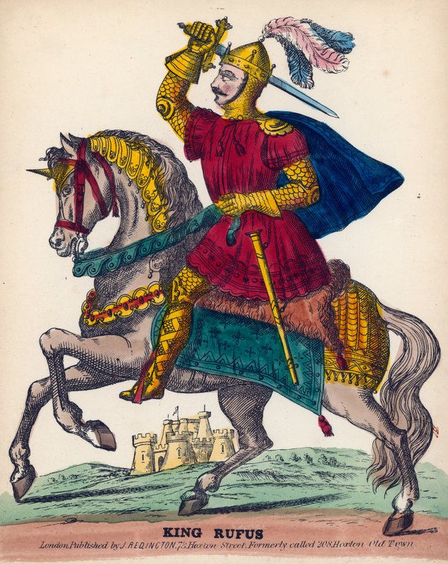 William Rufus alkotó: English School