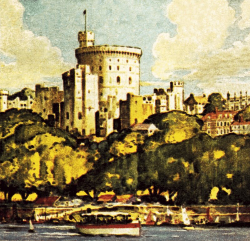 Windsor kastély alkotó: English School