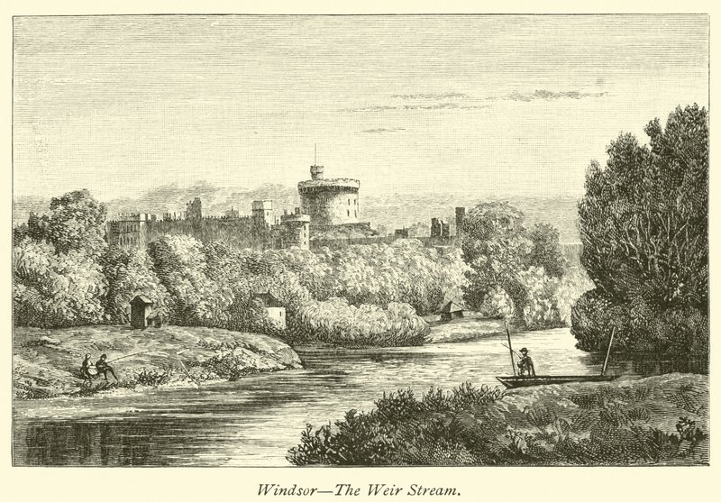 Windsor, The Weir Stream alkotó: English School
