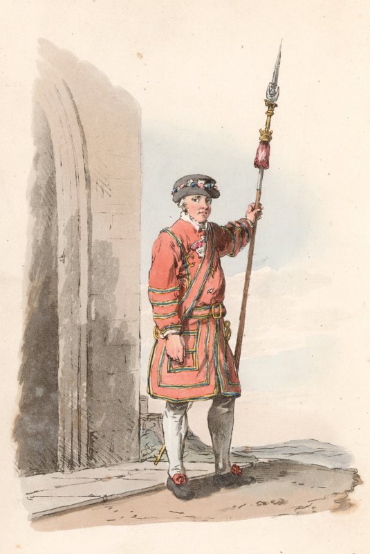 Yeoman az őrségből alkotó: English School
