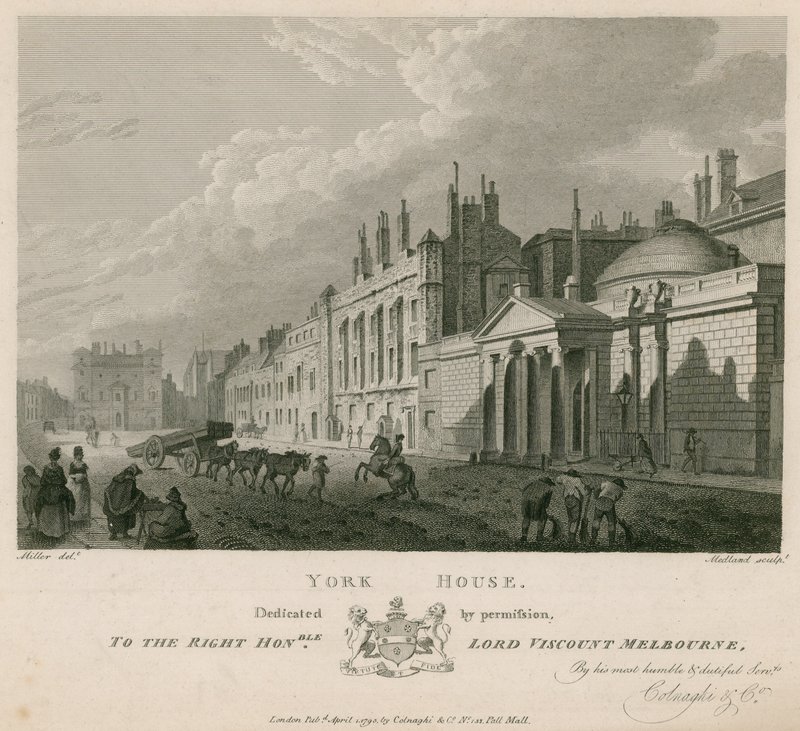 York-ház, Whitehall alkotó: English School