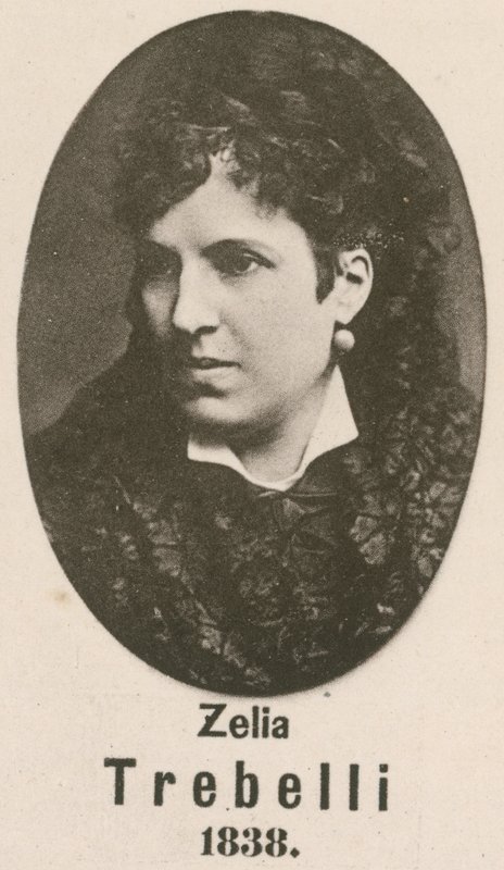 Zelia Trebelli (metszetek) alkotó: English School