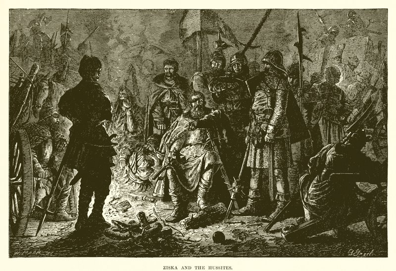 Ziska és a husziták alkotó: English School