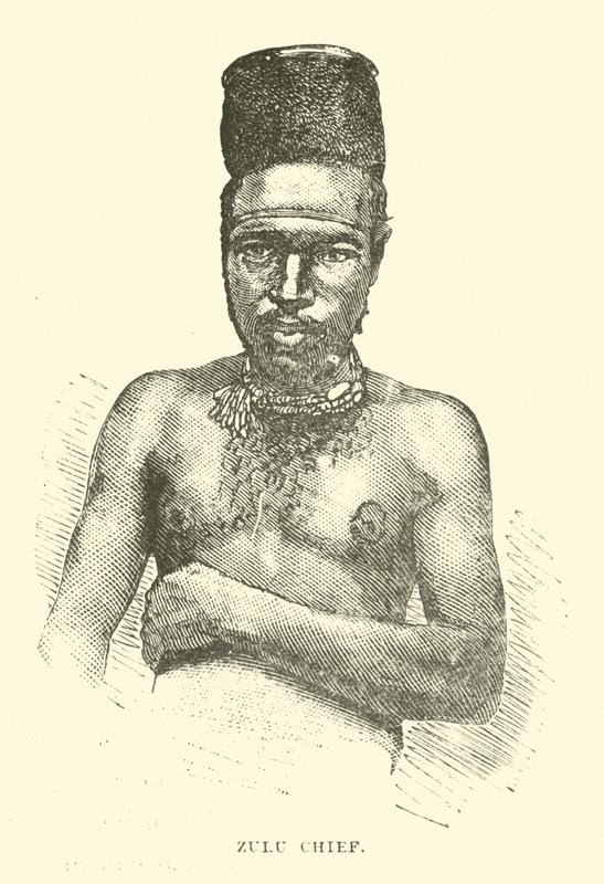 Zulu főnök alkotó: English School