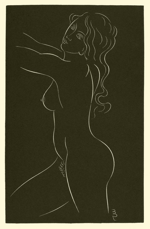 Női meztelen alkotó: Eric Gill