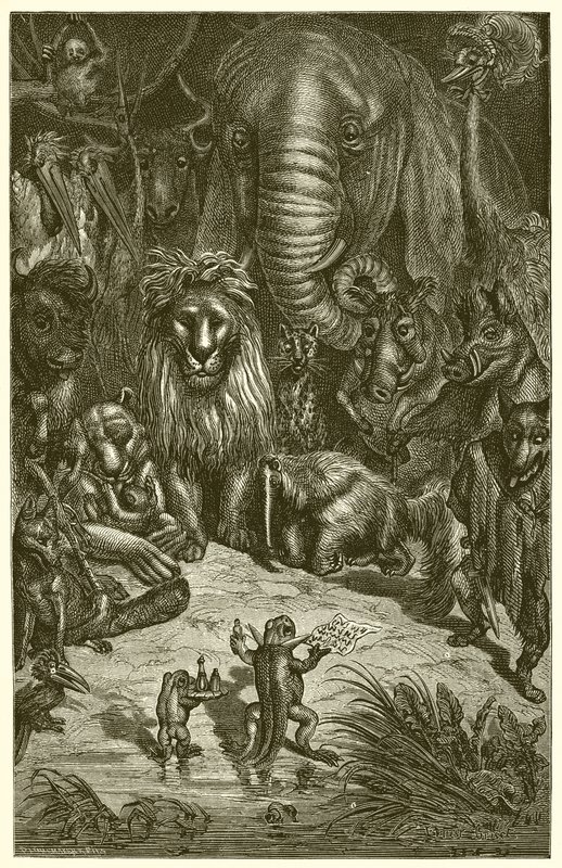 A béka és a róka alkotó: Ernest Henry Griset