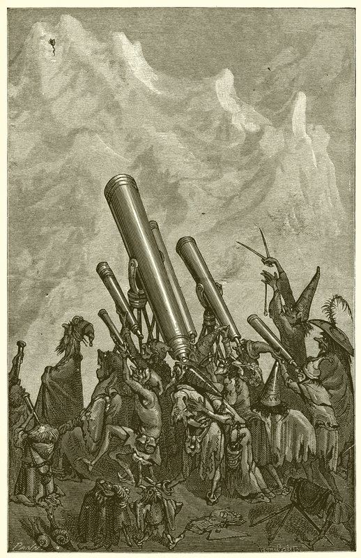 A hegy a munkában alkotó: Ernest Henry Griset