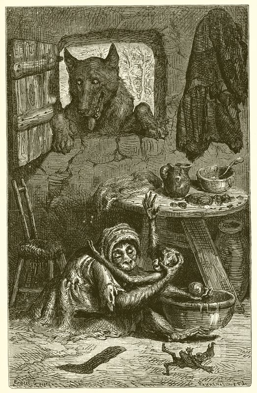 A nővér és a farkas alkotó: Ernest Henry Griset