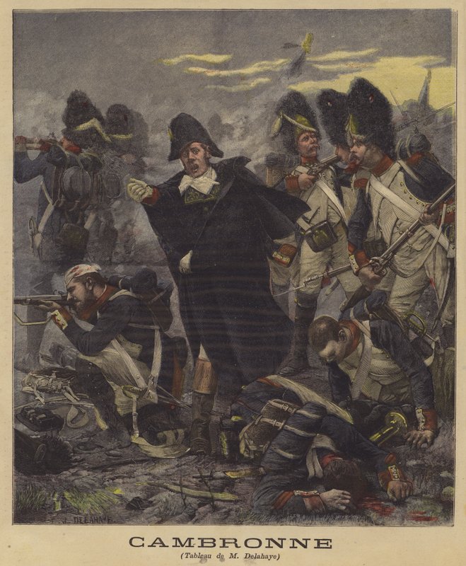 Cambronne alkotó: Ernest Jean Delahaye