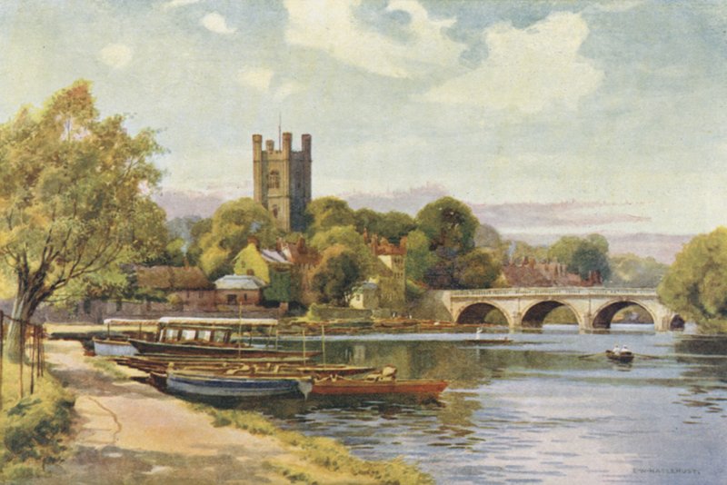 Henley (színes litó) alkotó: Ernest William Haslehust