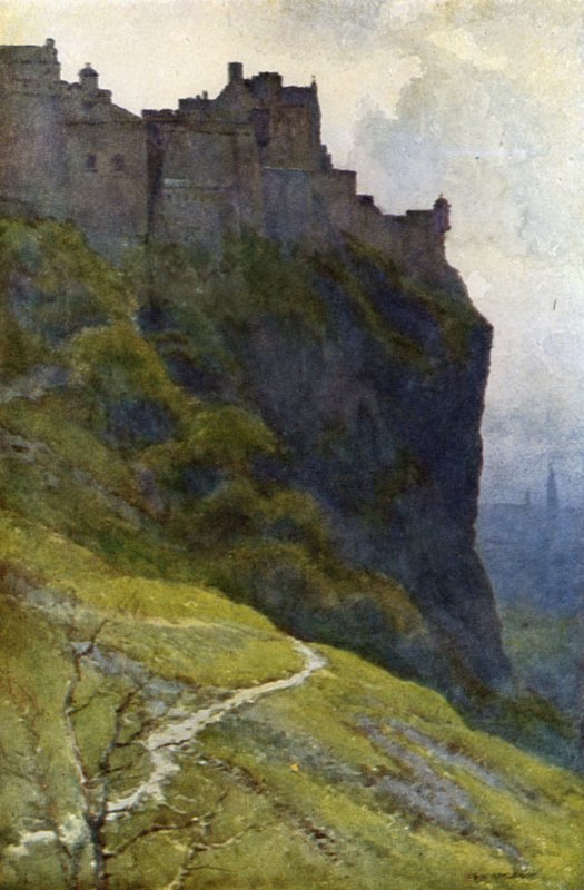A kastély (színes litó) alkotó: Ernest William Haslehust