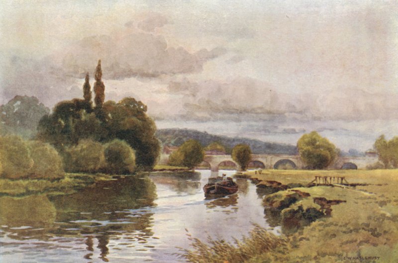 Wallingford (színes litó) alkotó: Ernest William Haslehust