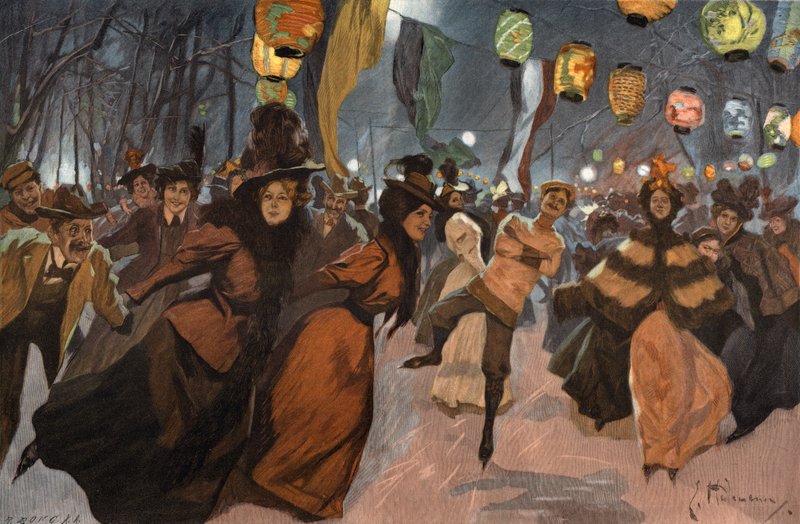 Jégkarnevál alkotó: Ernst Heilemann