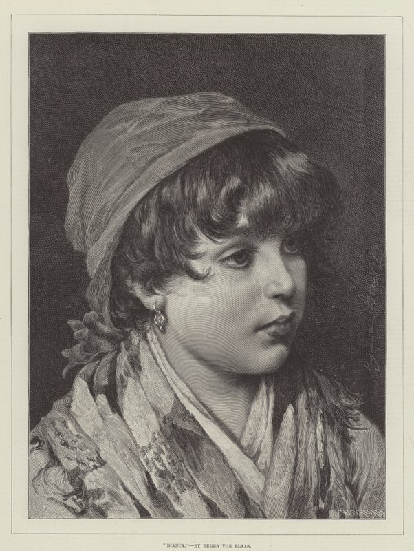 Bianca alkotó: Eugen von Blaas