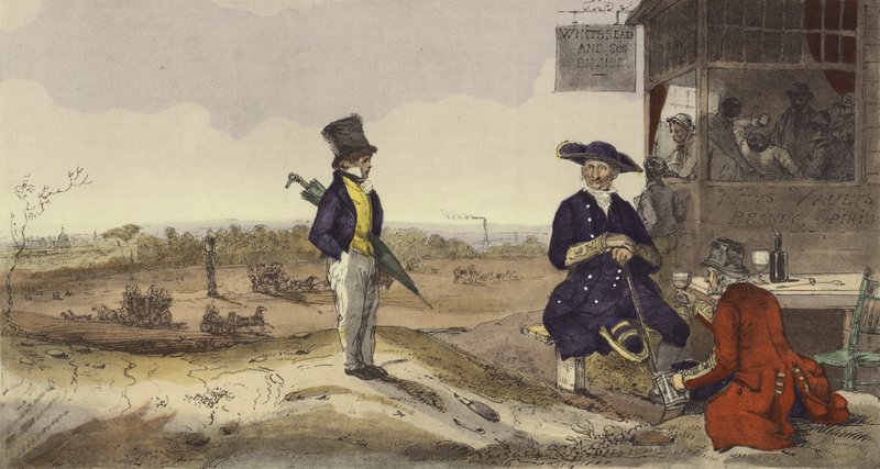 London megközelítései alkotó: Eugene Louis after Lami