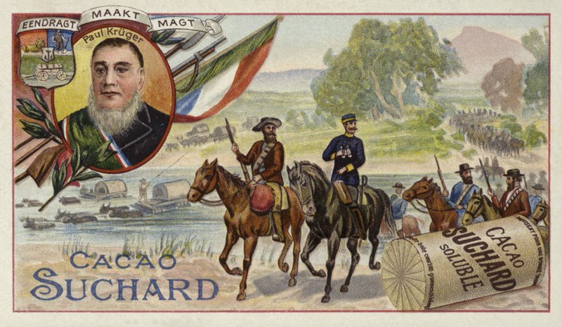 Paul Kruger, a Dél-afrikai Köztársaság elnöke (Transvaal) alkotó: European School