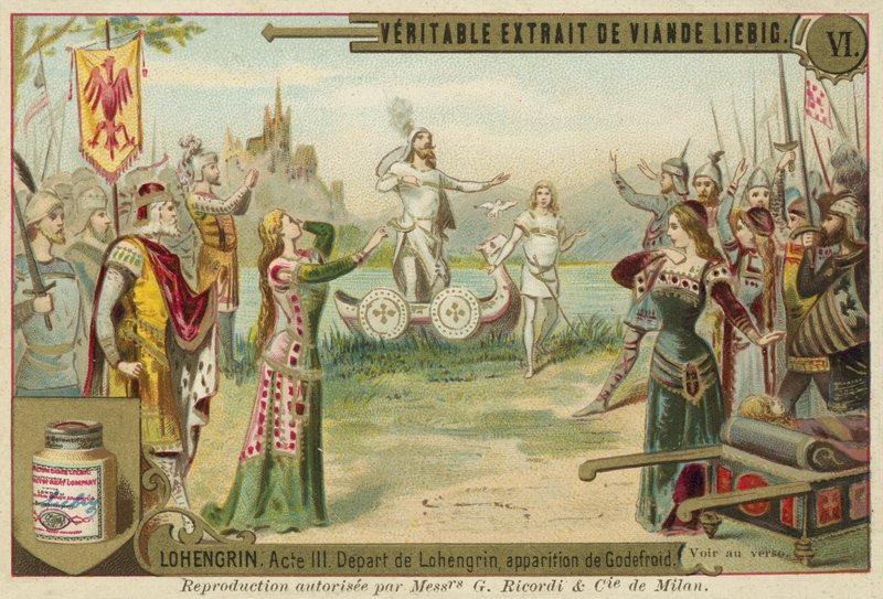 Jelenet Richard Wagner Lohengrin című operájából alkotó: European School