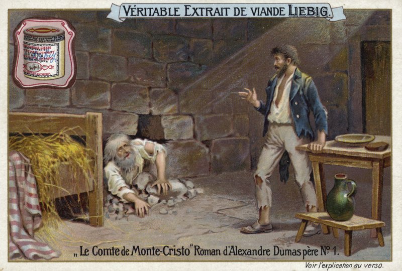 Jelenet a Monte Cristo grófjából, Alexandre Dumas alkotó: European School