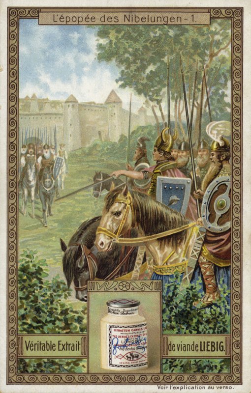 Jelenet a Nibelungenliedből alkotó: European School