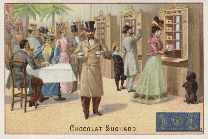 Suchard csokoládé automaták alkotó: European School