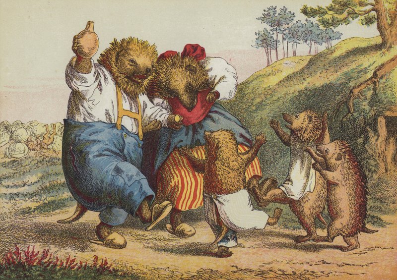A nyúl és a sündisznó alkotó: European School