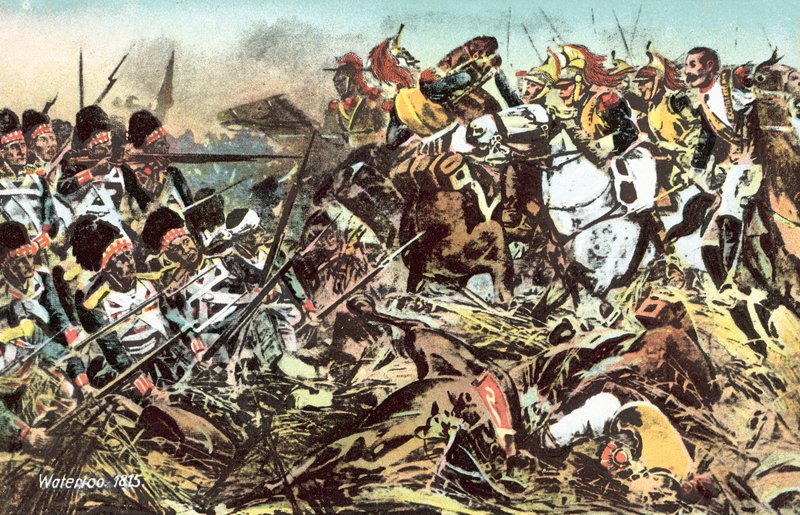 Waterloo 1815, a ligny-i csata vége alkotó: European School