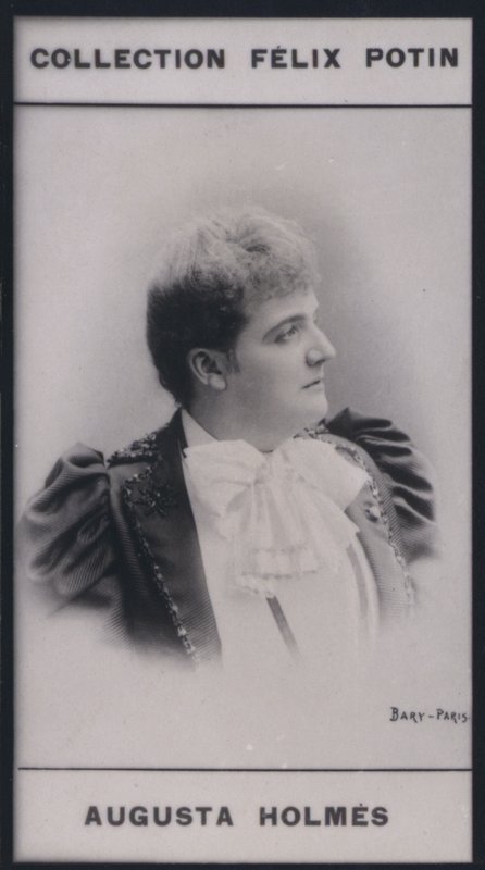 Augusta Holmes (1850-1902) (f/w fotó) alkotó: European Photographer