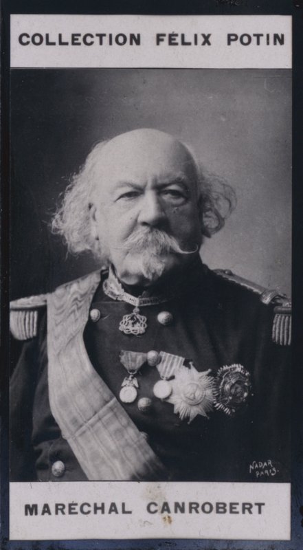 Francois Certain Canrobert (1809-1895) (f/w fotó) alkotó: European Photographer