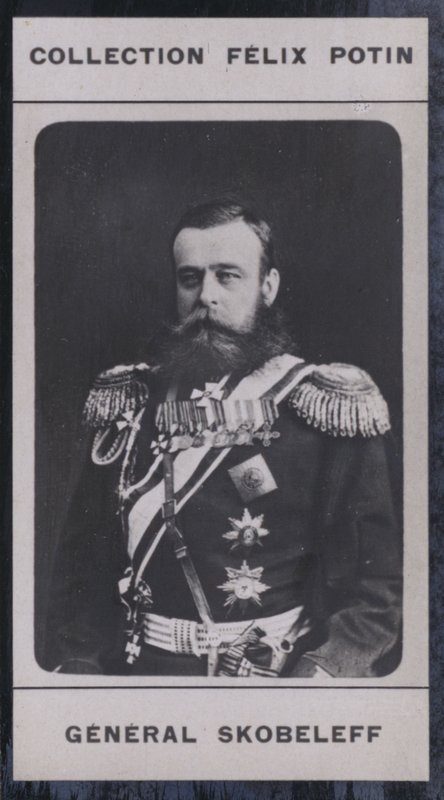 Michael-Dimitrievich Skobeleff (1843-1882) (f/w fotó) alkotó: European Photographer