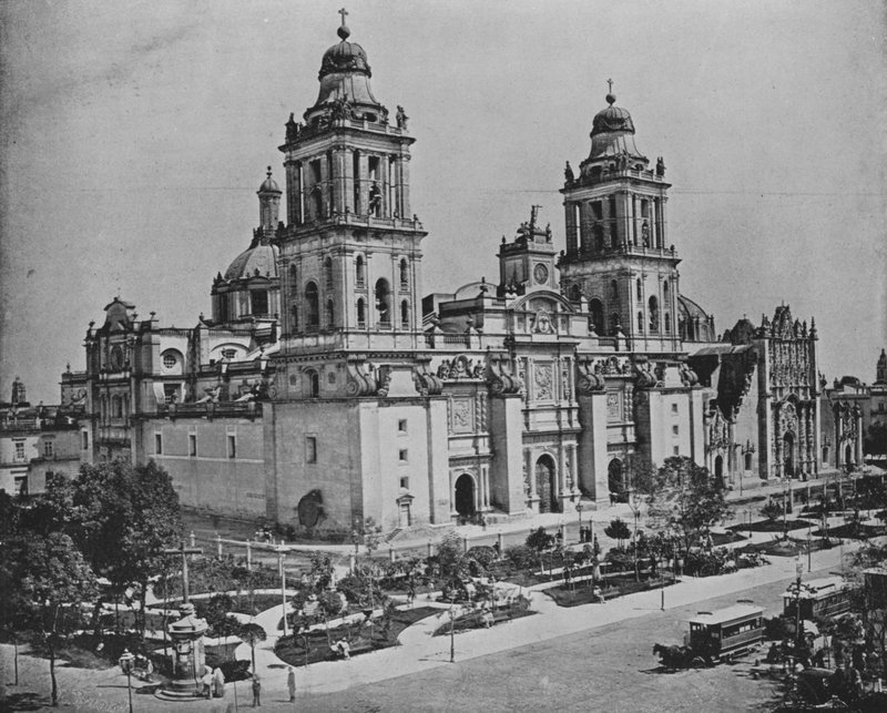 Katedrális, Mexikó városa (f/w fotó) alkotó: European Photographer