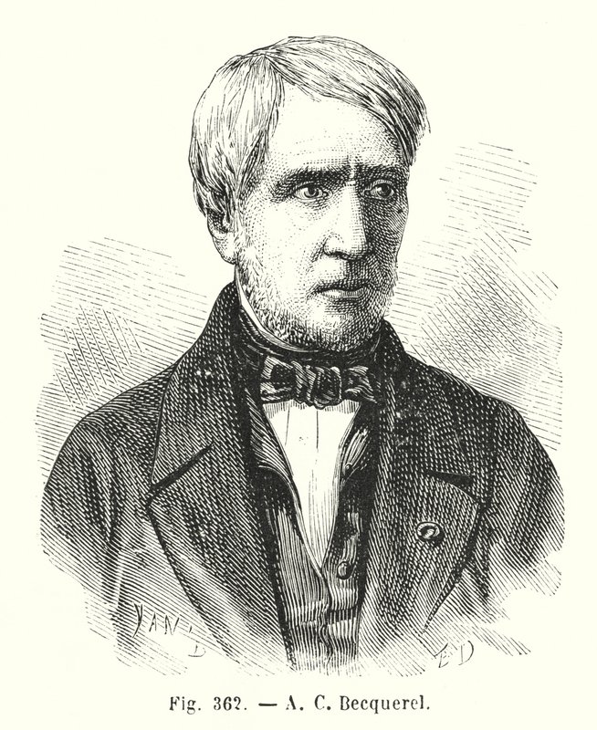 A C Bacquerel (metszet) alkotó: European School