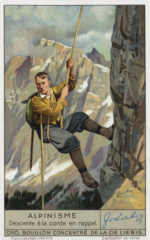 Leereszkedés kötélen alkotó: European School