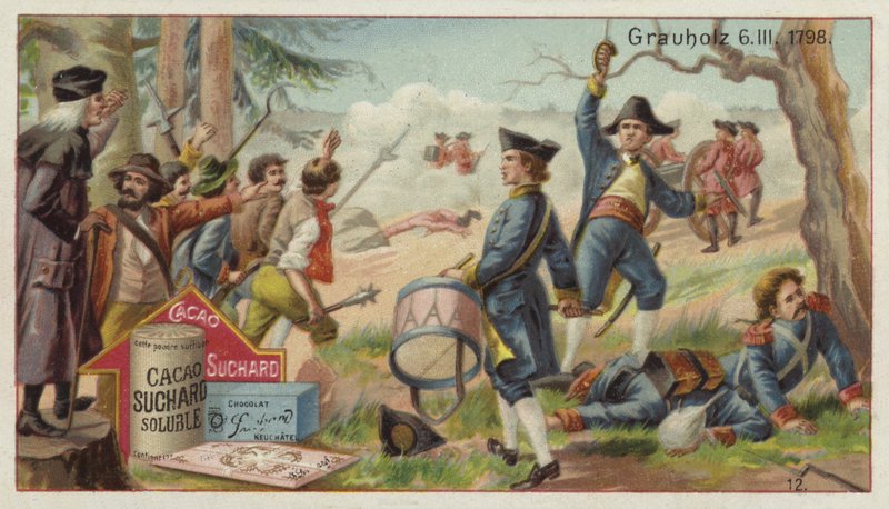 Grauholz-i csata, Svájc, 1798. március 6 alkotó: European School