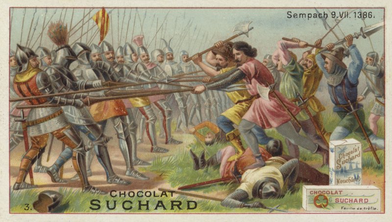 Sempachi csata, Svájc, 1386. július 9 alkotó: European School