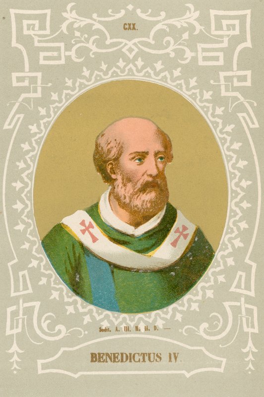 Benedictus IV alkotó: European School