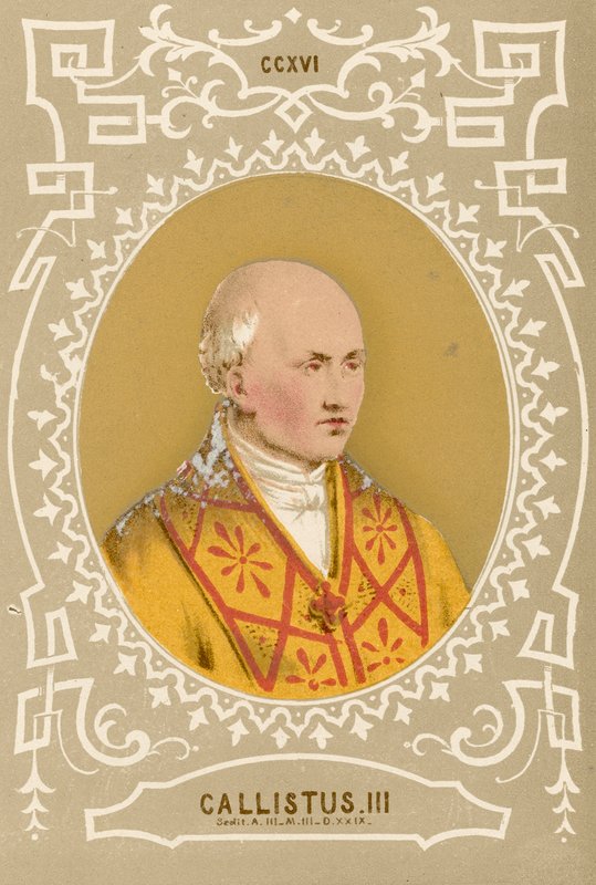 Callistus III alkotó: European School