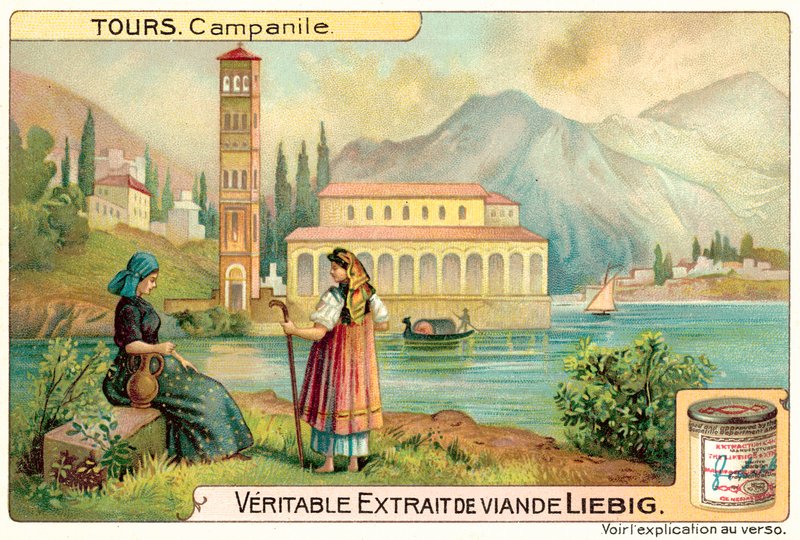 Campanile (chromolitho) alkotó: European School